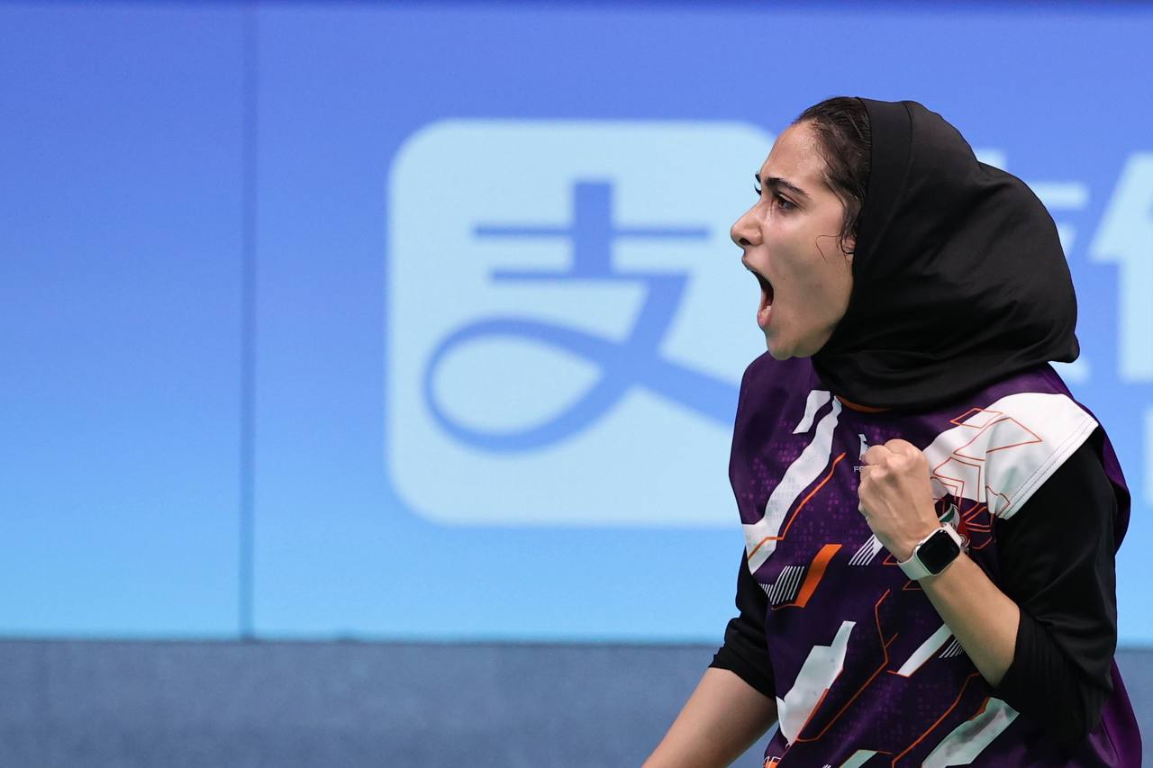 یگانه کرمانی بدمینتون زنان بازی های آسیایی هانگژو