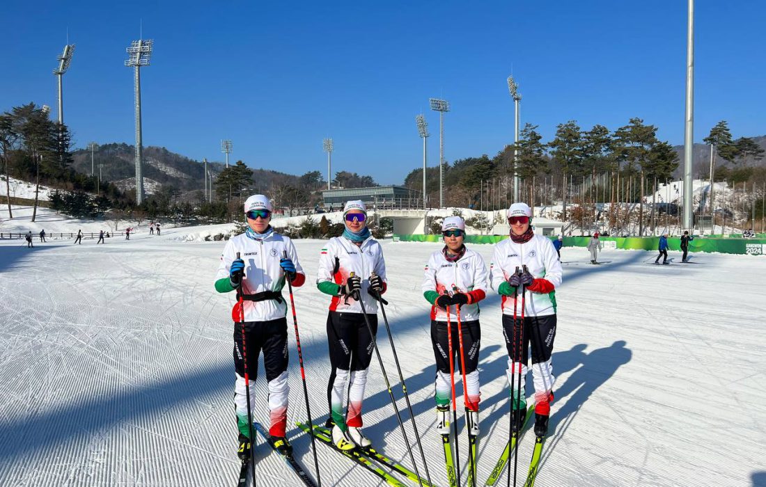 سه دختر اسکی باز ایرانی در المپیک زمستانی جوانان