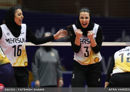 تصاویر | مهرسان و سپاهان در نیمه نهایی لیگ والیبال زنان