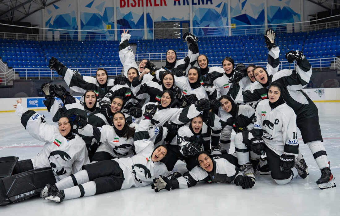 ایران قهرمان هاکی روی یخ زنان آسیا شد