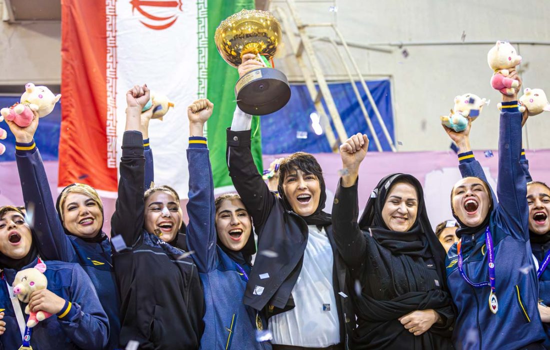 جام لیگ ووشو جوانان در دستان دختران سپاهان