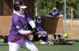 شکست دختران بیس‌بال ایران برابر کامبوج