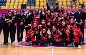 بسکتبال زنان ایران قهرمان غرب آسیا شد