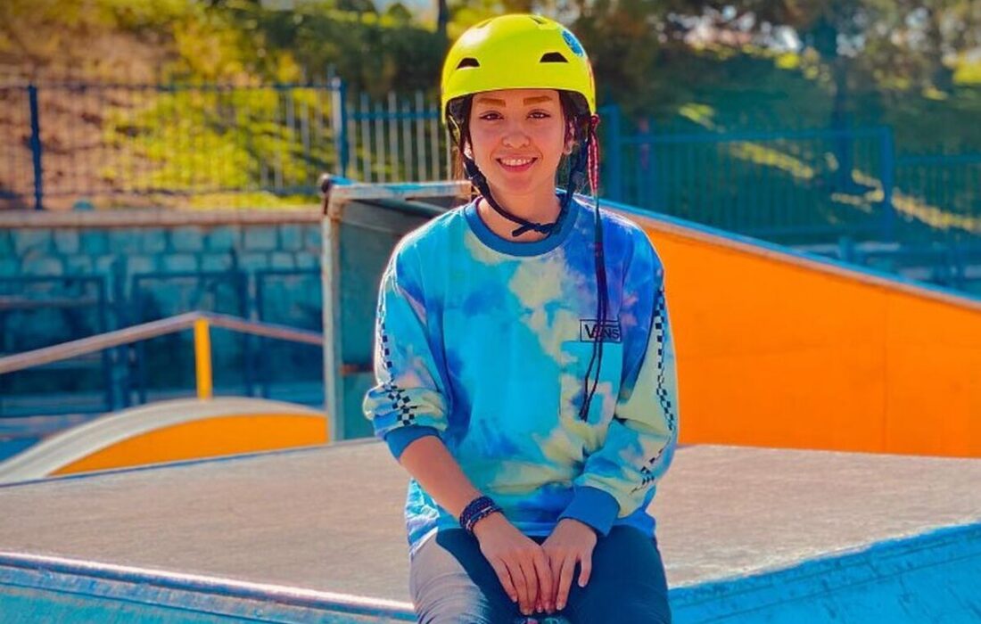 انسیه فروغی، دختر اول اسکیت اگرسیو