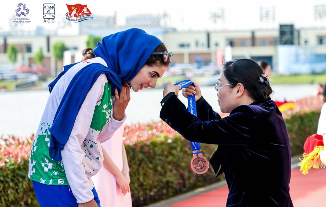 تنها مدال دختران ایران به نام تانیا کارگرپور