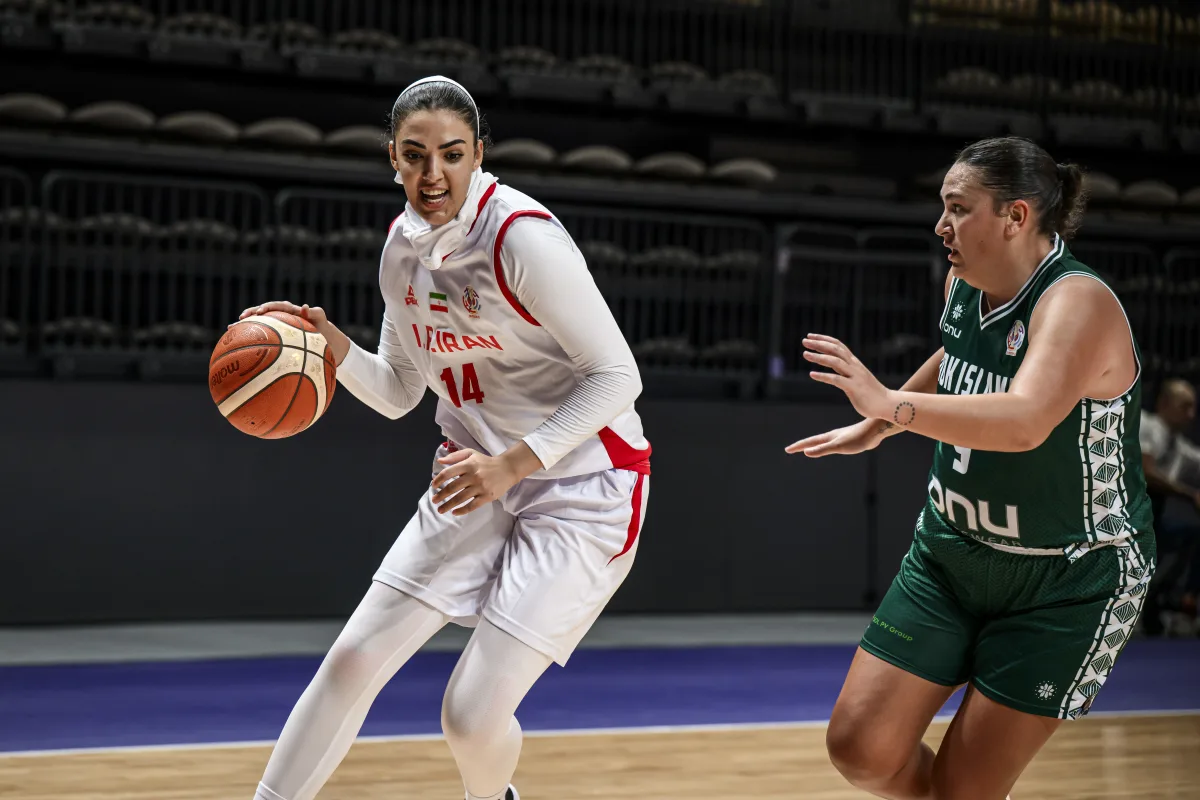 ویدئو | پیروزی بسکتبال زنان ایران بر جزایر کوک