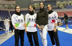 پایان رقابت دختران سابریست در جهانی گرجستان