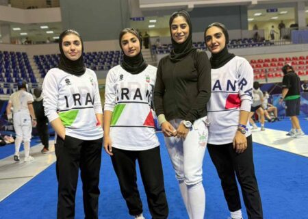 پایان رقابت دختران سابریست در جهانی گرجستان