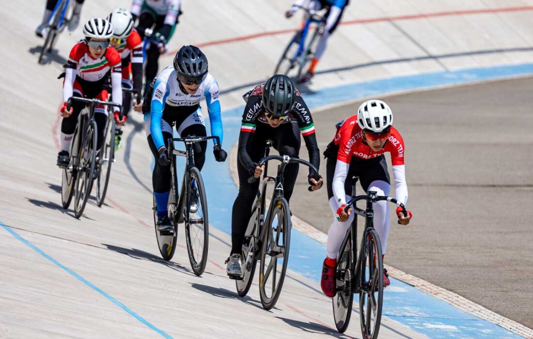 دختران قهرمان رکابزن پیست را بشناسید