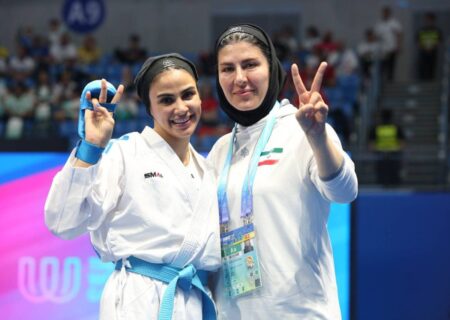 مدال طلای چنگدو بر سینه سارا بهمنیار