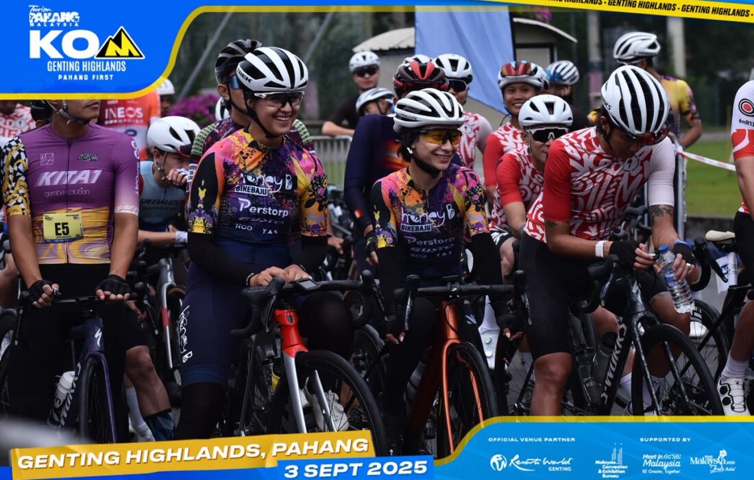 پانته‌آ قلی‌پور و الهه امامی در مالزی رکاب زدند