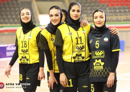 تصاویر | مهرگان شیراز و سپاهان در لیگ والیبال زنان