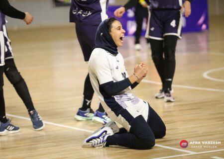 تصاویر | مهرگان شیراز و ملوان تهران در لیگ والیبال زنان